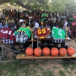 Prizes for sports winners