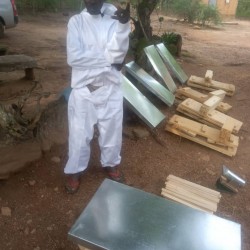 Beekeeping training in Hurungwe